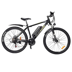 Eleglide M1 Plus Bicicleta Eléctrica 27.5" Cleta Eléctrica de Montaña 250W Motor 25km/h, 100km Kilometraje IPX4 Freno de Disco Doble Bicicletas Urbana en oferta