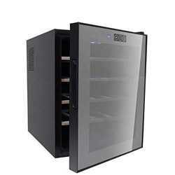 Nevera Eléctrica Portátil Frigorífico de vino - nevera de vino, refrigerador, 20 botellas, tacto, 39 dB en funcionamiento, puerta de vidrio, ajuste de en oferta
