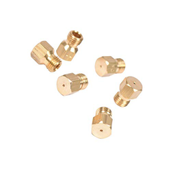 Juego de 6 boquillas de gas universales para quemadores de gas propano GLP, rosca M6 x 0,75 en oferta