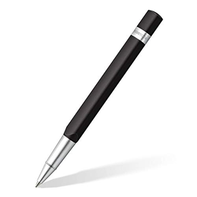 Staedtler Broadliner Triplus 412TRX9M-9 - Bolígrafo de Punta Redonda con Tinta de Color Negro y Anchura Media