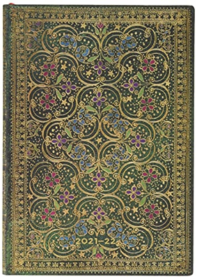 Paperblanks Agendas de 18 Meses Flexis de Tapa Blanda 2021-2022 Apogeo | Apaisado | Midi (125 × 175 mm)