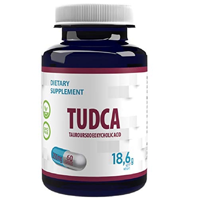 TUDCA Apoyo al Hígado, Detox, 60 cápsulas veganas 250mg Suplemento de Alta Potencia