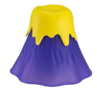 SouiWuzi Limpiador de microondas Horno Microondas de Vapor Limpiador de Vapor Volcán Erupción de Agua Vinagre de Limpieza Gadget de Cocina para la Ofi