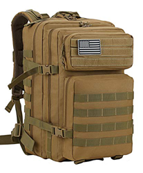 SUPERSUN Mochila táctica militar 45L impermeable grande, caqui, (45L) UK precio