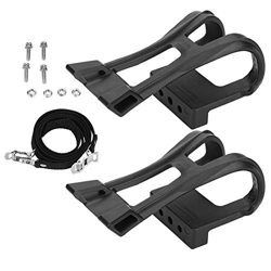 Correa de Pedal de Bicicleta, Correas de Correa de Pedal Ajustable con Accesorios de Ajuste para Ciclismo de Carretera Bicicleta de montaña características