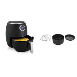Tristar Digital Crispy Fryer FR-6956 - Freidora sin Aceite, Panel de Control Digital + Tristar FR-6939 Set de accesorios para freidoras sin aceite en oferta