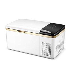 Nevera Eléctrica Portátil Mini refrigerador portátil de 18 litros, refrigerador de coches pequeños congelador compacto, congelación del compresor -20  precio
