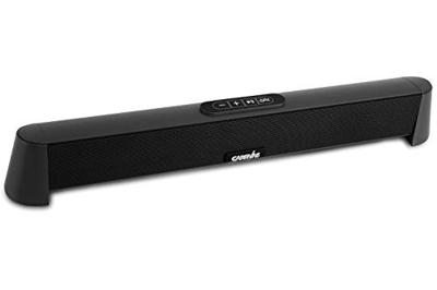 Barra de sonido para dispositivos TV, Carrvas, barra 20 pulgadas con cable y altavoz inalámbrico Bluetooth 5.0 HDMI/óptico/Aux/USB, montaje en pared, 