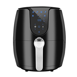 Freidora sin Aceite, 3,5L Freidora de Aire Caliente con 6 Programas, Air Fryer con Temperatura y Temporizador Ajustable, Cesta Antiadherente, Libre de en oferta