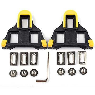 otutun Kit de Tacos de Bicicleta, Sujecion Pedal ,Tacos de Pedal de Bicicleta, Placa de Pedal de Bloqueo de Bicicleta de Montaña de Carretera Interior
