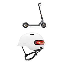 Xiaomi Mi Electric Scooter 3 + Casco SMART4U SH50U, M, Blanco características