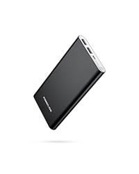 Pilot 2GS 10000mAh Power Bank - Batería externa potente de carga rápida con 2 USB 3.1A (3.4A Max) de alta capacidad cargador portátil para teléfonos S características