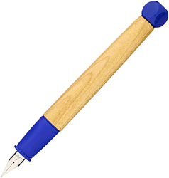 LAMY ABC 009 – Pluma estilográfica de madera de arce y plástico en color azul – Pluma de acero pulido – Pluma F precio