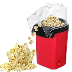 FOGARI Palomitero, Máquina Automática de Palomitas de Maíz Inteligente, Aire Caliente Sin Grasa Aceita, Tapa Removible, Produzca Palomitas de Maíz Ráp características