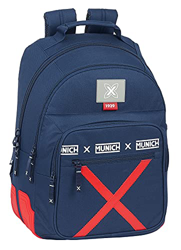 Safta Mochila Escolar de Munich Spike, 320x150x420 mm, Azul Marino precio