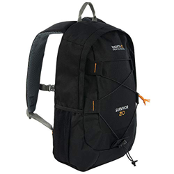 Regatta Survivor Iii - Mochila de senderismo acolchada para hombre, Hombre, Mochila, EU139 800000, negro, 20 Litros precio