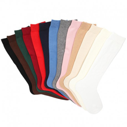 Calcetín Alto Básico Liso Condor. 6 597-petunia en oferta