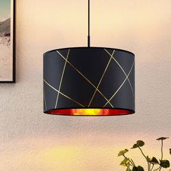 Lindby Sindri lámpara colgante, 1 luz, cilindro en oferta