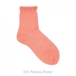 Calcetín Corto Bolillo Calado Condor. 635-peonia 6 en oferta