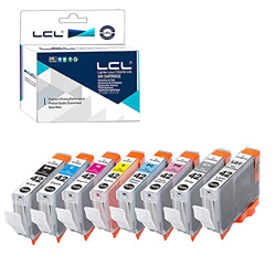 LCL Cartucho de Tinta Compatible CLI-42 CLI42 6384B010 (8 Pack, BK C M Y PC PM GY LGY) Reemplazo para Canon PIXMA Pro-100 Pro-100S en oferta