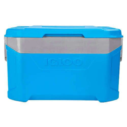 IGLOO Nevera Portátil Latitude 50, 47 litros Azul/Gris características