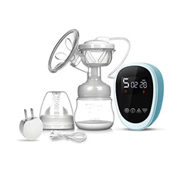 Sacaleches EléCtrico, Suministros De Maternidad, MáQuina De OrdeñO Inteligente De Silicona, Leche De SuccióN Para BebéS, Bombeo Fuerte, Leche A Prueba en oferta