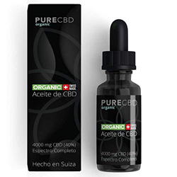 CBD Oil | Aceite de cáñamo enriquecido con 40% CBD (4000mg) | Bio Suisse Orgánico características