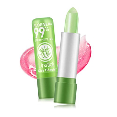 Kinin Lápiz Labial De Aloe Vera,bálsamo Labial Nutritivo,lápices Labiales,Naturales De Aloe Vera,voluminizador De Labios Bálsamo Brillo De Labios Camb