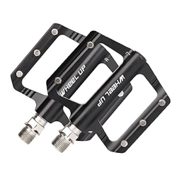ACESPORT Pedales de Bicicleta MTB montaña Carretera Ciclismo Antideslizante Accesorios conducción para Adultos Bike Pedals Negro características