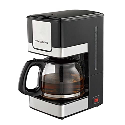 yunyun Tipo De Goteo Cafetera,1.5l Portátil Doméstico De Gran Capacidad Cafetera Express,automático Cafeteracon Espumador De Lecheadecuado para Oficin