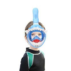 SMACO Máscara de Buceo para Niños 180 °Máscara de Snorkel de Cara Completa Infantil, Anti-vaho Anti-Fuga Plegable Máscara Snorkel para Niños de 4 a 10 precio