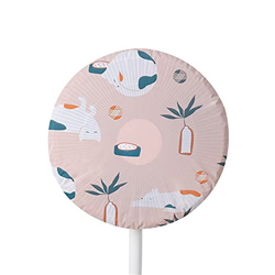 zhangsan Ventilador redondo de pie de protección contra el polvo, ventilador eléctrico, protección contra el polvo en oferta