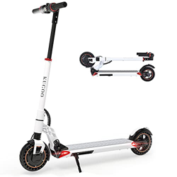 Patinete Eléctrico Kugoo S1 Plus, Patinete Plegable Adulto/Niño, Motor de 350 W, máx. 30 km/h, Neumáticos sólidos de 5.5", Bateria de Litio7.5Ah, Blan precio