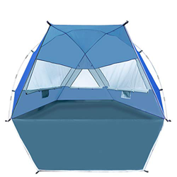 Forceatt 3-4 Personas Tienda de Sombra para Acampar en la Playa, UPF50 +, instalación Simple Ligera y fácil de Transportar, se prefiere Acampar en la  precio
