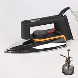 FZYE Plancha eléctrica Antigua, Plancha eléctrica Tipo seco, Sin Vapor, Suela de teflón de Aluminio Caliente Plancha eléctrica Antigua, Adecuado para  precio