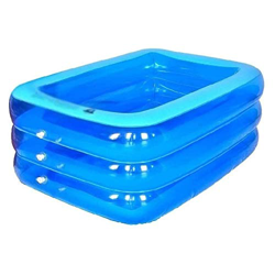 GAOTTINGSD Piscinas Hinchable Plegable bañera Inflable, Material plástico, Bañera Rectangular de Protección Ambiental de PVC for los niños, 200 * 145  características