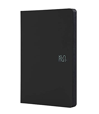 KUNNUI - Carbon - Agenda Académica 2021-2022 - Semana Vista - Dietario Español e Inglés - 224 Páginas - Incluye Libreta Bullet Journal de regalo y Peg