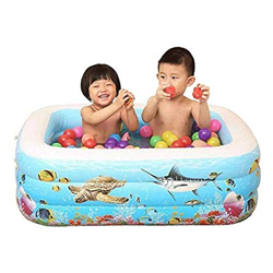 GAOTTINGSD Piscinas Hinchable Bañera Inflable, Piscina del bebé, Inicio de Aislamiento, plástico Plegable Bañera 150 * 110 * 50cm características