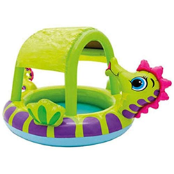 GAOTTINGSD Piscinas Hinchable Bañera Inflable Diversión Hippocampus bebé Piscina for niños Grueso y Resistente, Antideslizante Piscina se Pueden Plega precio