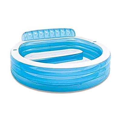 GAOTTINGSD Piscinas Hinchable Bomba con Piscina Inflable, De Vuelta En Común Gruesa Desgaste del Material De PVC, Al Aire Libre, For El Jardín, Patio 