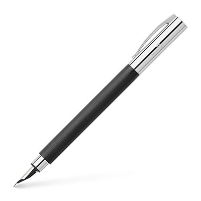 Faber-Castell Ambition 148142 - Pluma estilográfica (tamaño EF), color negro