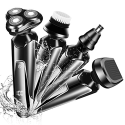 Afeitadora Eléctrica Hombre, 2NLF 4 en 1 Afeitadora Eléctrica para Hombre IP7 Impermeable Inalambrica Carga Rápida y Mojado Recortadora de Precision B características