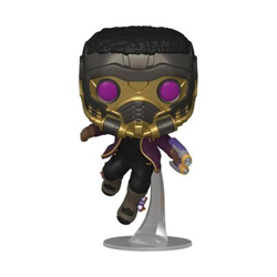 Funko Pop! Marvel What If...?-T`Challa Star Lord #87 (Importación USA) ACC NUEVO en oferta