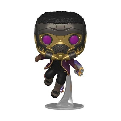 Funko Pop! Marvel What If...?-T`Challa Star Lord #87 (Importación USA) ACC NUEVO