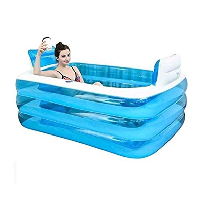 GAOTTINGSD Piscinas Hinchable Bomba con Piscina Inflable Natación, Fiesta del Agua Verano Interacción De La Familia, Al Aire Libre, For El Jardín, Pat