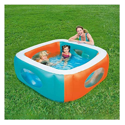 GAOTTINGSD Piscinas Hinchable Piscina Inflable For El Suelo, Un Jardín Exterior Backyard Portátil Plaza 168x168x56CM Familia Salón De La Piscina Adecu características