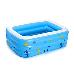 GAOTTINGSD Piscinas Hinchable Inflable del hogar Espesado bañera Inflable, Pesca Piscina Adulta plástica de los hogares 150 * 110 * 50cm precio