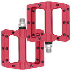 Fodlon Pedales Plataforma MTB, Pedales Bicicleta Montaña Nylon para 9/16, Pedales Bicicletas Carretera Antideslizante para BMX en oferta