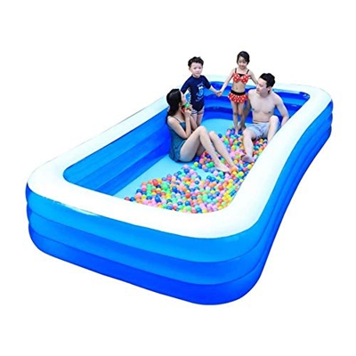 Piscinas hinchable Piscina De Diseño De Gran Tamaño For Adultos Eapuru 1-8 Personas Utilizan Desgaste Engrosamiento Material De PVC Jardín Interior De