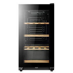 Nevera Eléctrica Portátil Frigorífico de vino - frigorífico de vino, refrigerador, 35 botellas, tacto, 39 db en funcionamiento, puerta de vidrio, ajus precio